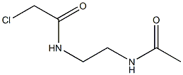 N-[2-(acetylamino)ethyl]-2-chloroacetamide 结构式