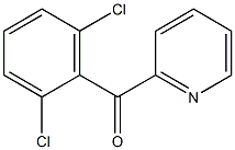 (2,6-dichlorophenyl)(pyridin-2-yl)methanone 结构式