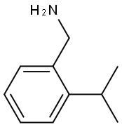 (2-isopropylphenyl)methanamine 结构式