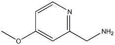 (4-Methoxypyridine-2-yl)methaneamine 结构式