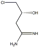 (R )-4-chloro-3-hydroxybutanamidine 结构式