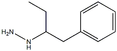 1-(1-phenylbutan-2-yl)hydrazine 结构式