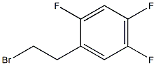 1-(2-bromoethyl)-2,4,5-trifluorobenzene 结构式