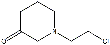 1-(2-chloroethyl)piperidin-3-one 结构式