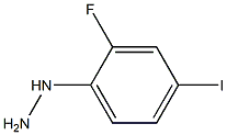 1-(2-fluoro-4-iodophenyl)hydrazine 结构式