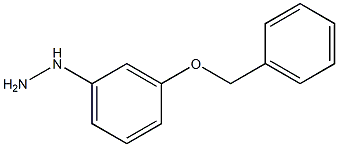 1-(3-(benzyloxy)phenyl)hydrazine 结构式