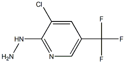 1-(3-chloro-5-(trifluoromethyl)pyridin-2-yl)hydrazine 结构式