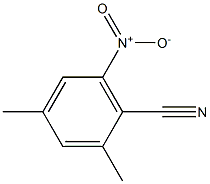 2,4-dimethyl-6-nitrobenzonitrile 结构式