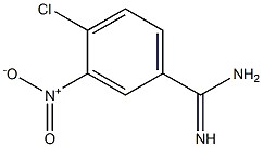 4-chloro-3-nitrobenzamidine 结构式