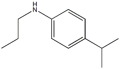 4-isopropyl-N-propylbenzenamine 结构式