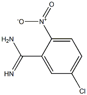 5-chloro-2-nitrobenzamidine 结构式