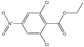 ethyl 2,6-dichloro-4-nitrobenzoate 结构式