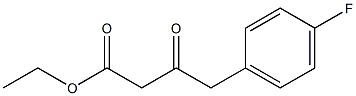 ethyl 4-(4-fluorophenyl)-3-oxobutanoate 结构式