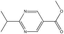 methyl 2-isopropylpyrimidine-5-carboxylate 结构式