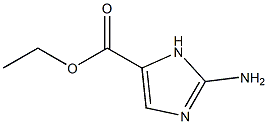 Ethyl 2-amino-1H-imidazole-5-carboxylate 结构式