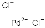 Palladium  (II)  Chloride  Crystal  (Standard  Grade) 结构式