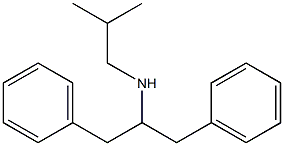 (1,3-diphenylpropan-2-yl)(2-methylpropyl)amine 结构式