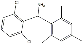 (2,6-dichlorophenyl)(2,4,6-trimethylphenyl)methanamine 结构式