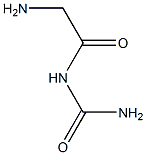 (2-aminoacetyl)urea 结构式