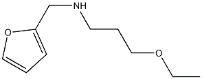 (3-ethoxypropyl)(furan-2-ylmethyl)amine 结构式