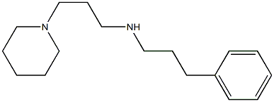 (3-phenylpropyl)[3-(piperidin-1-yl)propyl]amine 结构式