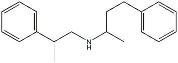 (4-phenylbutan-2-yl)(2-phenylpropyl)amine 结构式