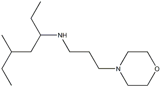 (5-methylheptan-3-yl)[3-(morpholin-4-yl)propyl]amine 结构式