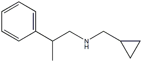 (cyclopropylmethyl)(2-phenylpropyl)amine 结构式
