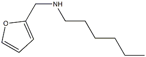 (furan-2-ylmethyl)(hexyl)amine 结构式
