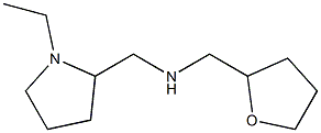 [(1-ethylpyrrolidin-2-yl)methyl](oxolan-2-ylmethyl)amine 结构式