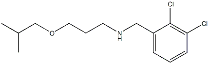 [(2,3-dichlorophenyl)methyl][3-(2-methylpropoxy)propyl]amine 结构式