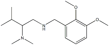 [(2,3-dimethoxyphenyl)methyl][2-(dimethylamino)-3-methylbutyl]amine 结构式