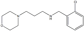 [(2-chlorophenyl)methyl][3-(morpholin-4-yl)propyl]amine 结构式