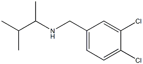 [(3,4-dichlorophenyl)methyl](3-methylbutan-2-yl)amine 结构式