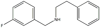 [(3-fluorophenyl)methyl](2-phenylethyl)amine 结构式