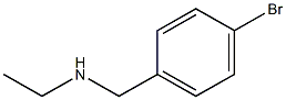 [(4-bromophenyl)methyl](ethyl)amine 结构式