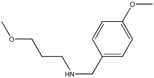[(4-methoxyphenyl)methyl](3-methoxypropyl)amine 结构式