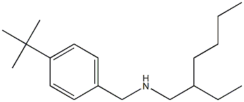 [(4-tert-butylphenyl)methyl](2-ethylhexyl)amine 结构式