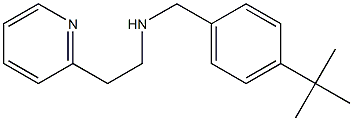 [(4-tert-butylphenyl)methyl][2-(pyridin-2-yl)ethyl]amine 结构式