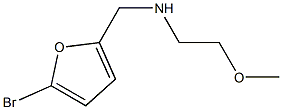 [(5-bromofuran-2-yl)methyl](2-methoxyethyl)amine 结构式