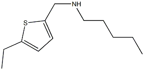 [(5-ethylthiophen-2-yl)methyl](pentyl)amine 结构式