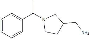 [1-(1-phenylethyl)pyrrolidin-3-yl]methylamine 结构式