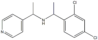 [1-(2,4-dichlorophenyl)ethyl][1-(pyridin-4-yl)ethyl]amine 结构式