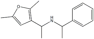 [1-(2,5-dimethylfuran-3-yl)ethyl](1-phenylethyl)amine 结构式