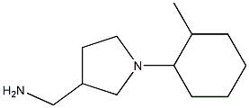 [1-(2-methylcyclohexyl)pyrrolidin-3-yl]methylamine 结构式