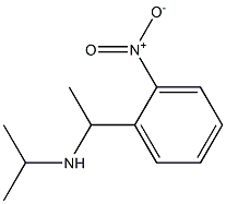 [1-(2-nitrophenyl)ethyl](propan-2-yl)amine 结构式