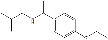 [1-(4-ethoxyphenyl)ethyl](2-methylpropyl)amine 结构式