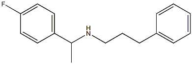 [1-(4-fluorophenyl)ethyl](3-phenylpropyl)amine 结构式