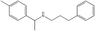 [1-(4-methylphenyl)ethyl](3-phenylpropyl)amine 结构式