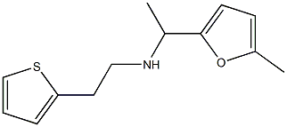 [1-(5-methylfuran-2-yl)ethyl][2-(thiophen-2-yl)ethyl]amine 结构式